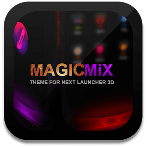 Next Launcher Theme MagicMix на андроид
