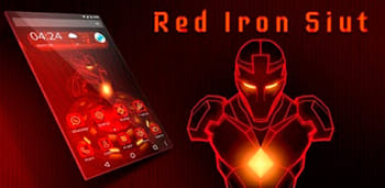 Red Iron Hero 3D Theme на андроид