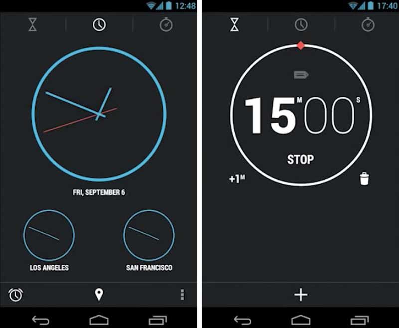 Скриншот Clock JB на андроид