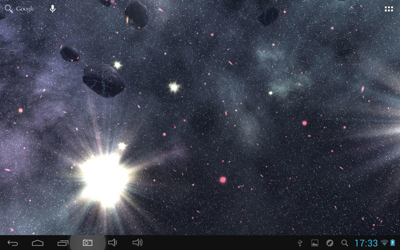 Скриншот Астероиды 3D на андроид